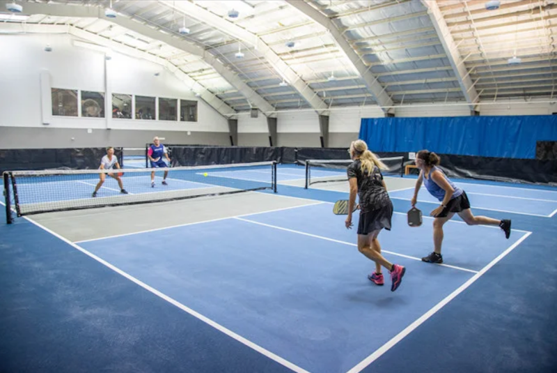 usine de plancher de pickleball