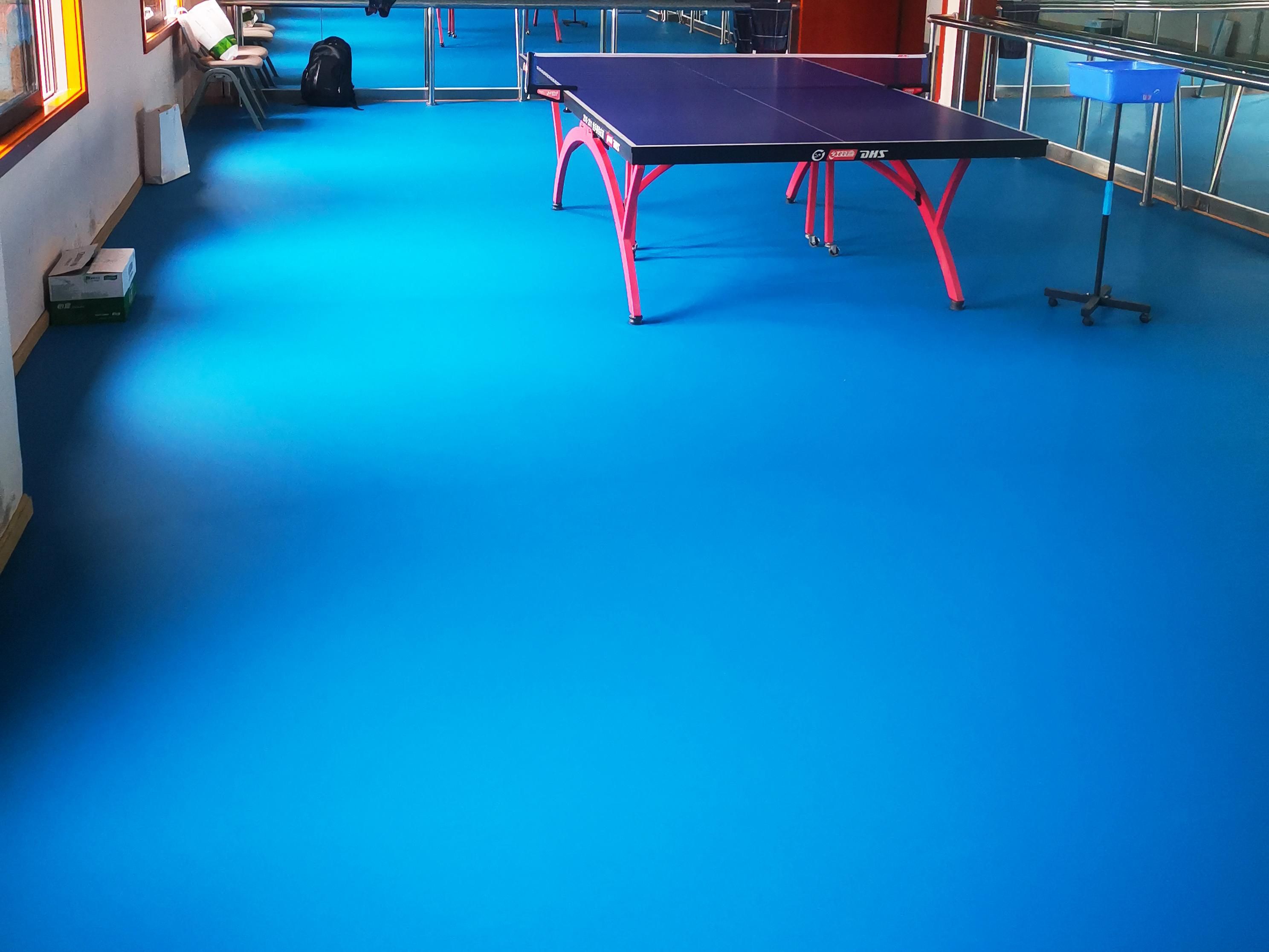 Table tennis sport flooring